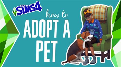 sims 4 adopt a dog.